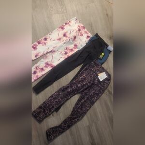 Womens leggings 3 pairs NWT